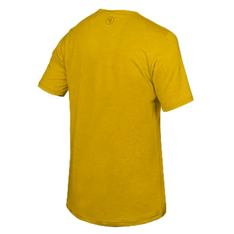 Endura SingleTrack Merino SS Tee Mustard Yellow-1