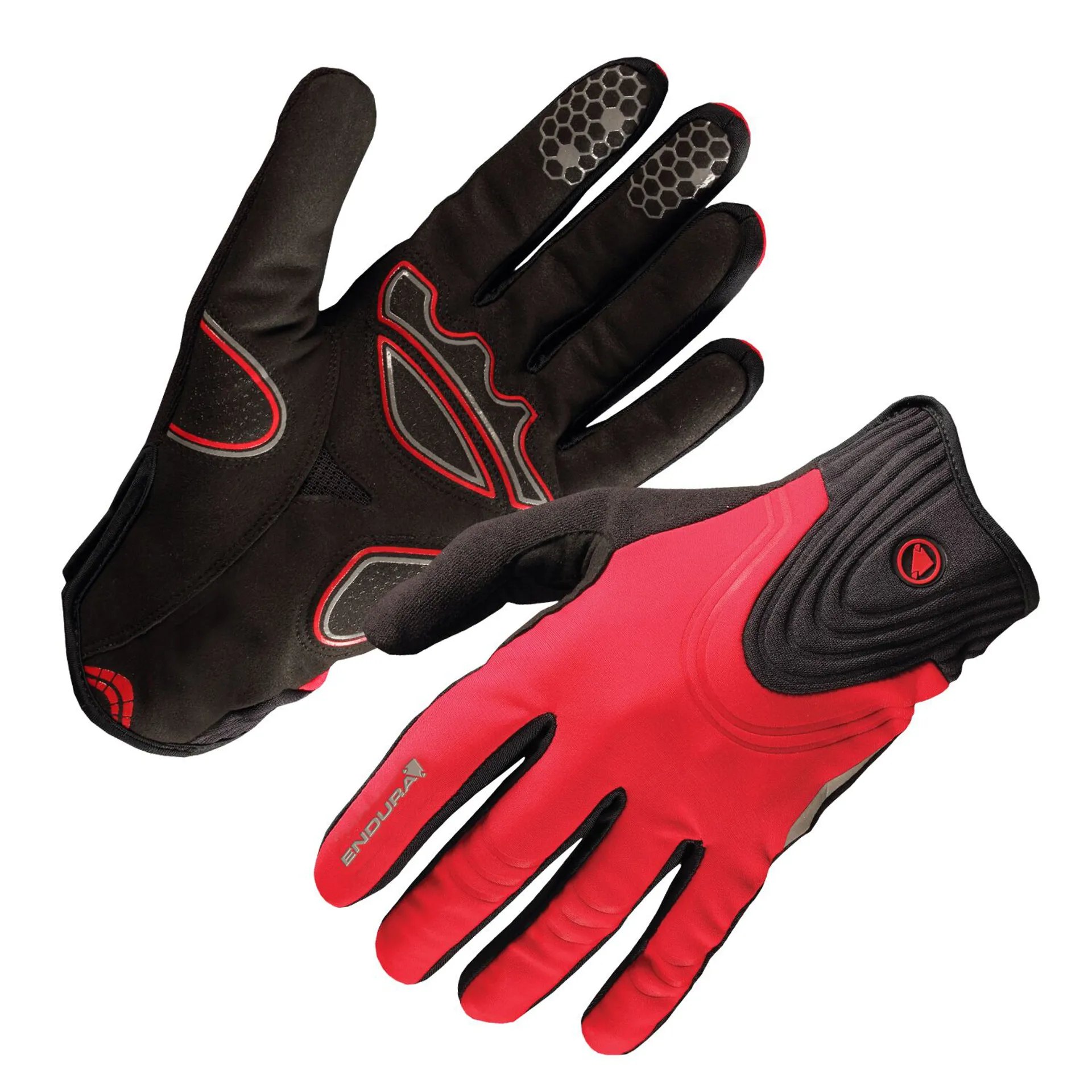 Endura Windchill Gloves Red