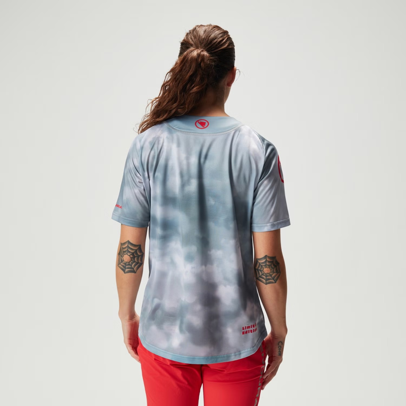 Endura Womens Cloud LTD Short Sleeve Tee Shirt Dreich Grey-4