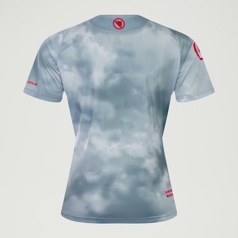 Endura Womens Cloud LTD Short Sleeve Tee Shirt Dreich Grey-1