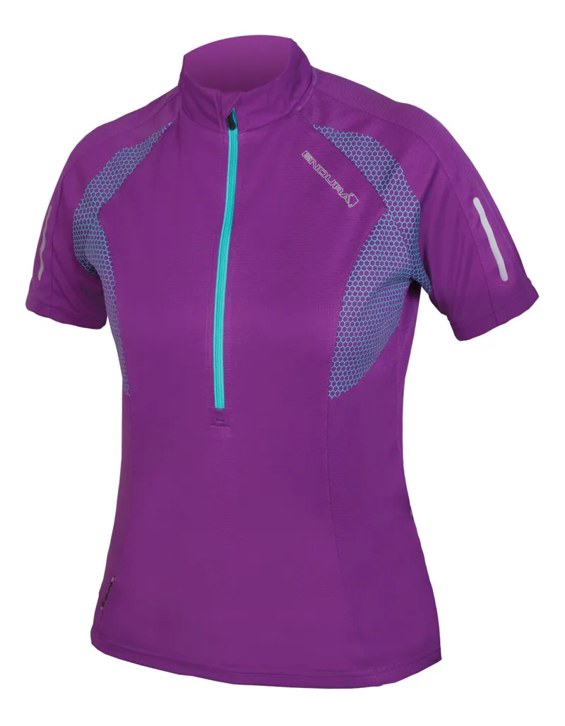 Endura Xtract SS Womens Jersey Purple