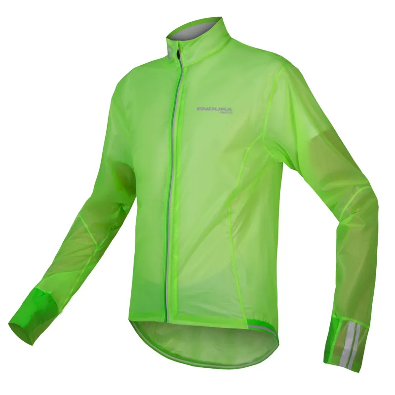 Endura FS260-Pro Adrenaline Race Cape II Hi Viz Green