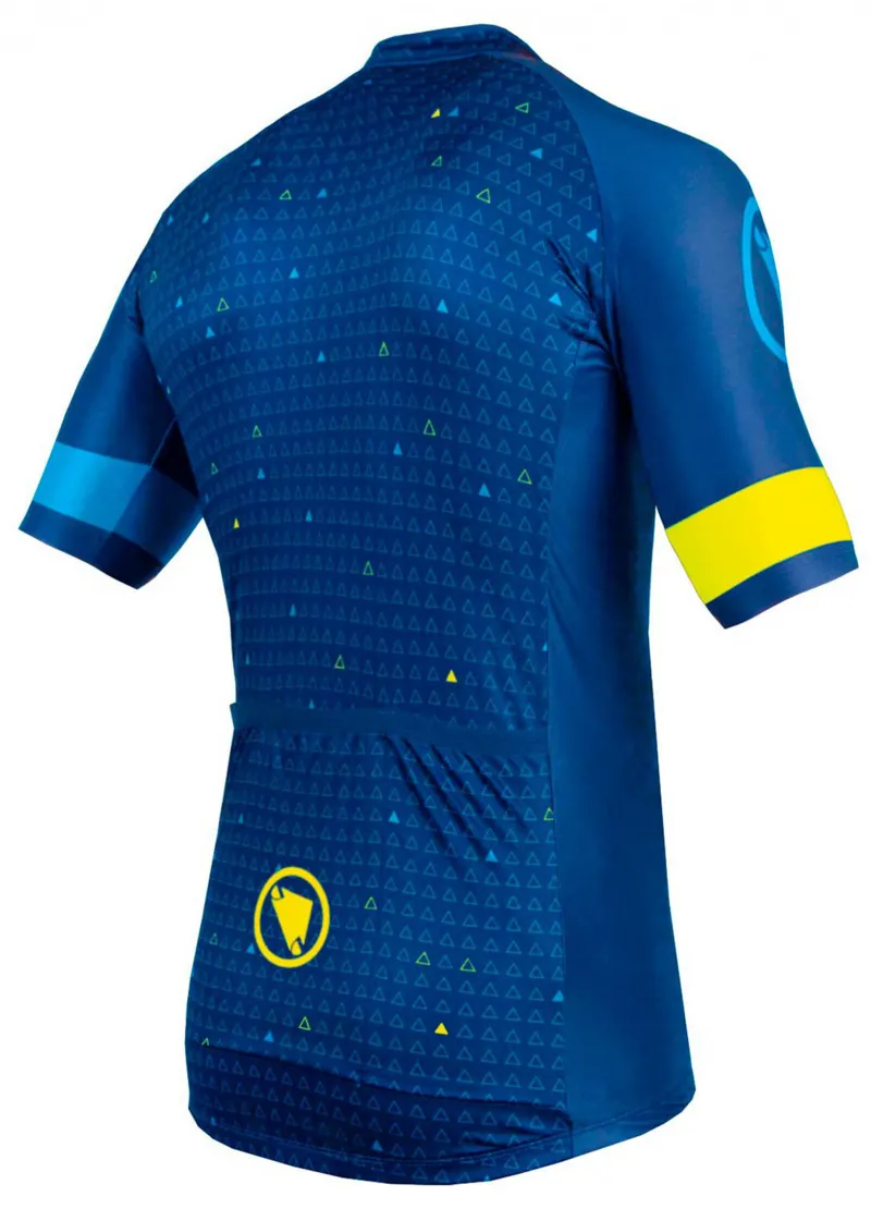 Endura Triangulate SS Jersey Navy-1