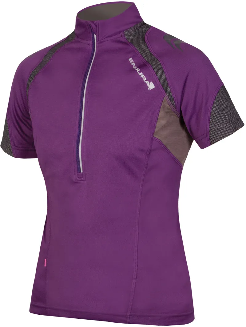 Endura Hummvee II Womens SS Jersey Purple