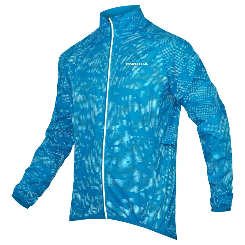Endura LumiJak II Windproof Jacket Hi Viz Blue