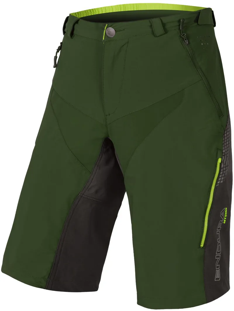 Endura MT500 Spray Baggy Shorts II Forest Green