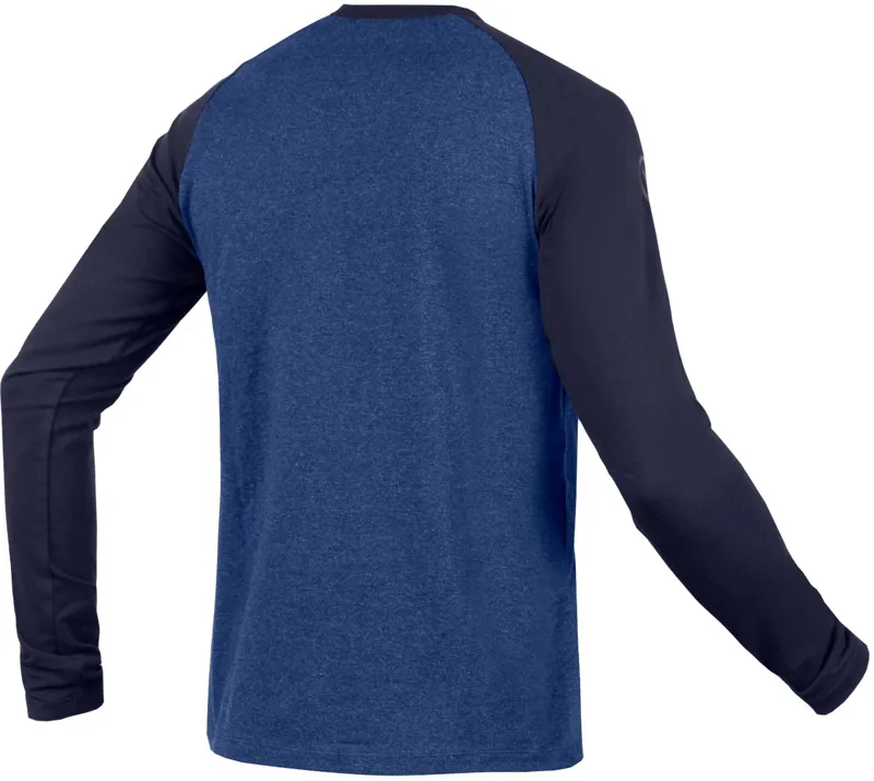 Endura One Clan Raglan LS Jersey Navy-1