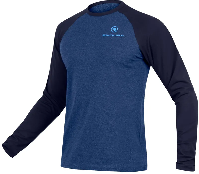 Endura One Clan Raglan LS Jersey Navy