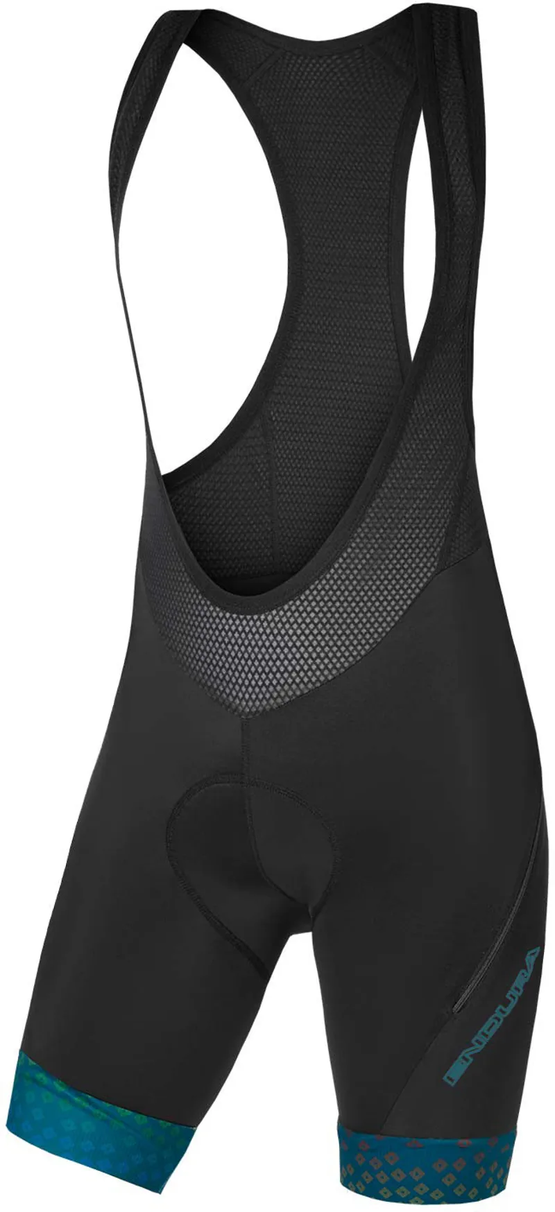 Endura PT Scatter Womens Bibshorts LTD Kingfisher Blue