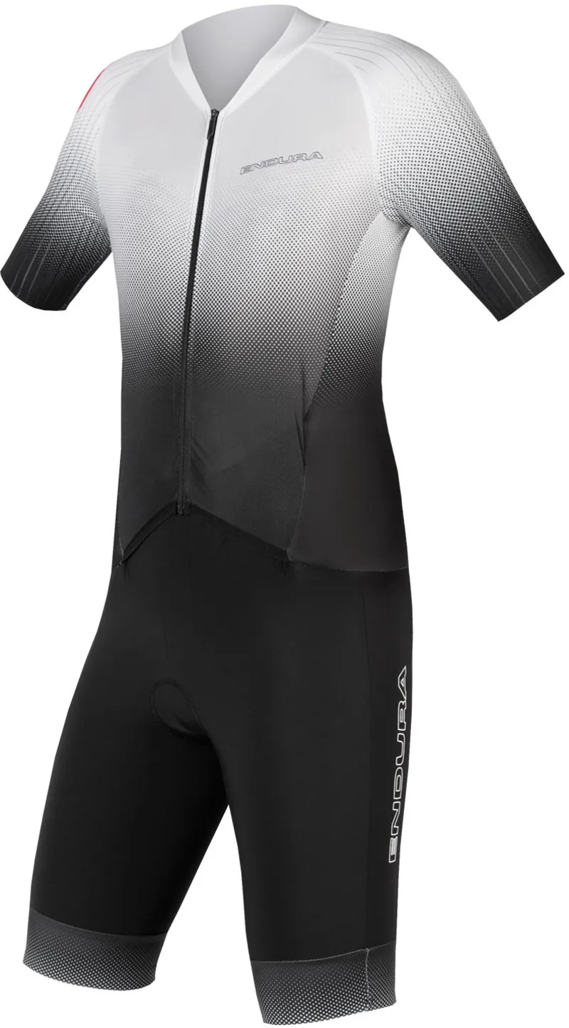 Endura QDC SS Tri Suit Black/White