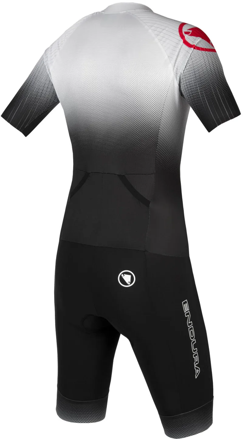 Endura QDC SS Tri Suit Black/White-1