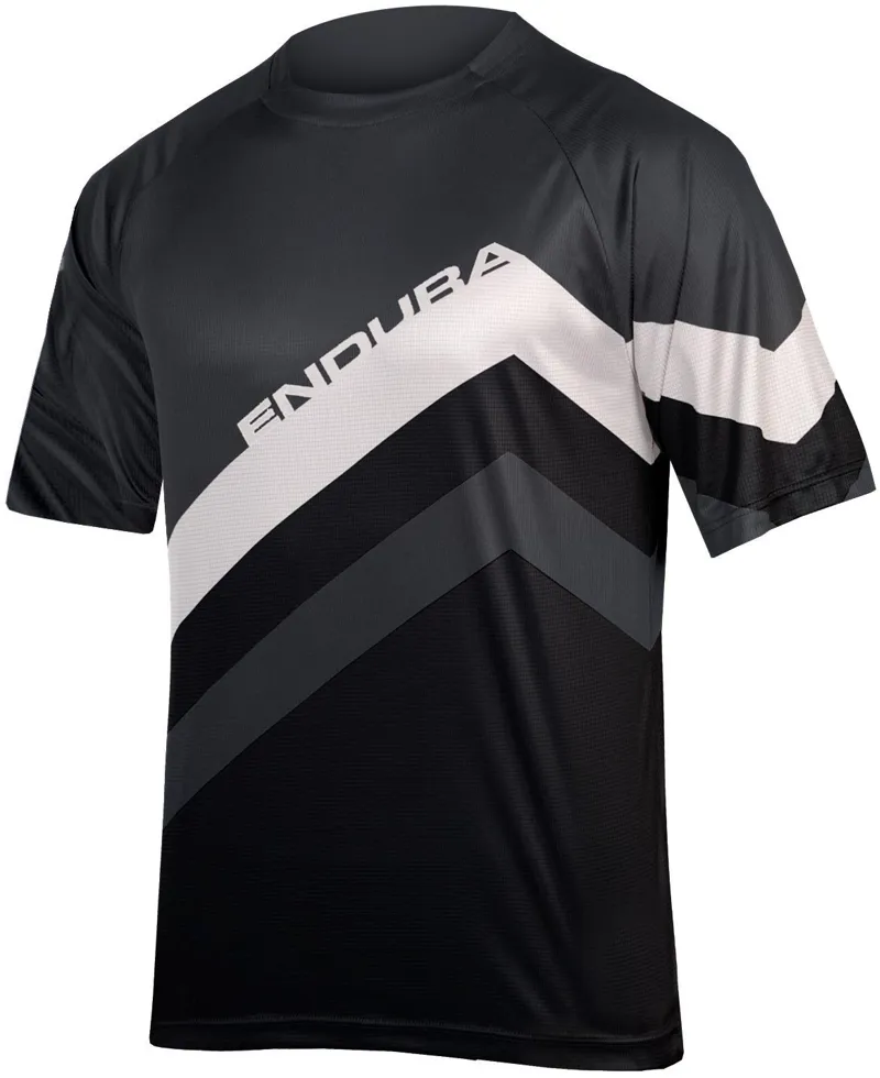 Endura SingleTrack Core Print Tee Black
