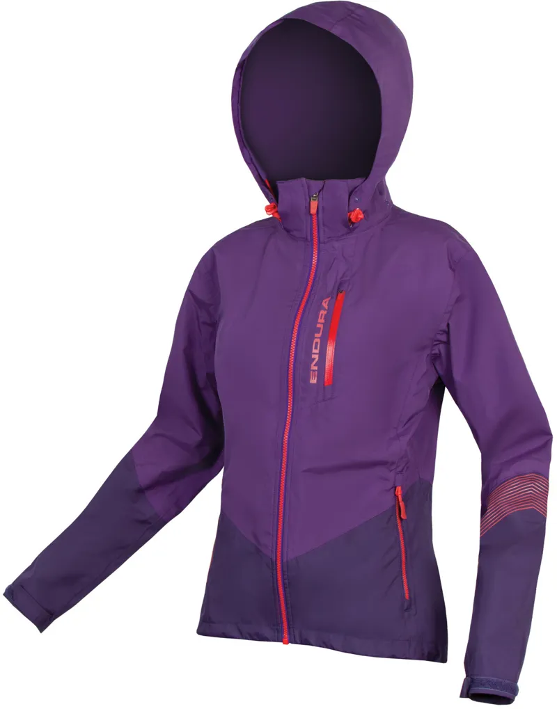 Endura Singletrack II Womens Jacket Purple