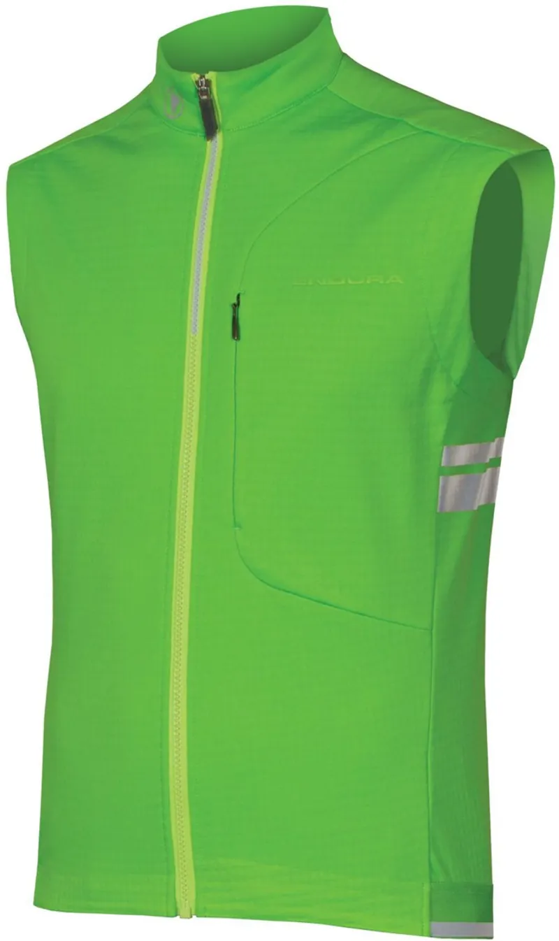 Endura Windchill Gilet Hi Viz Green