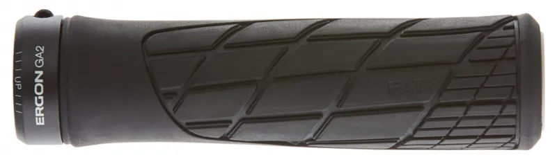 Ergon GA2 Fat Lock On Grips Black-1