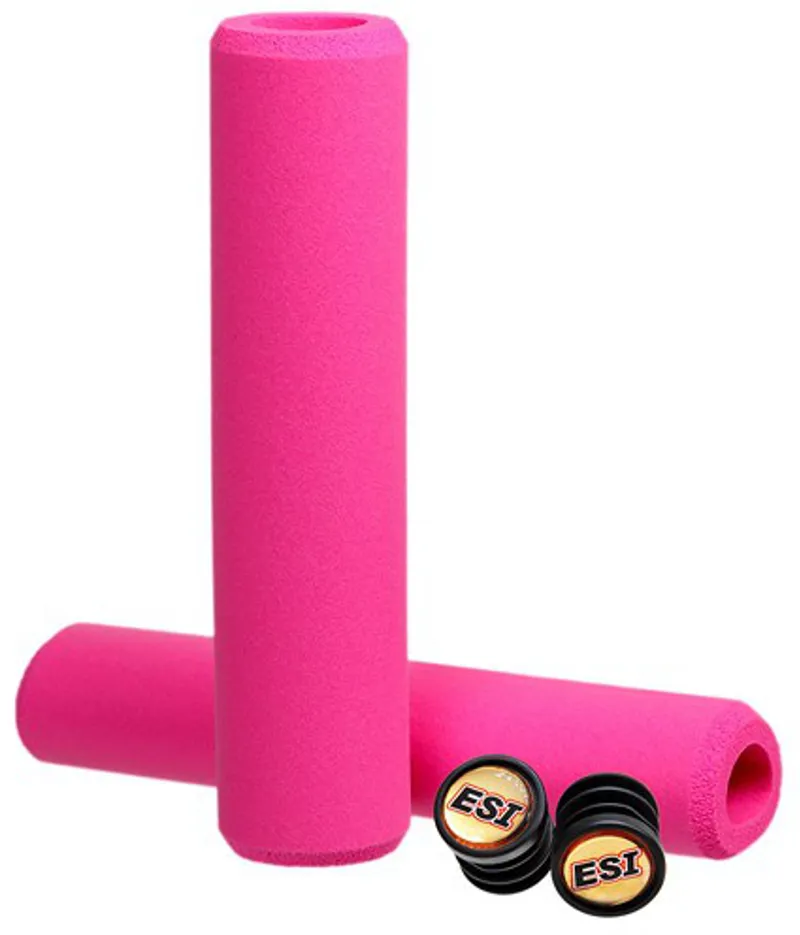 ESI Chunky Silicone MTB Grips Pink