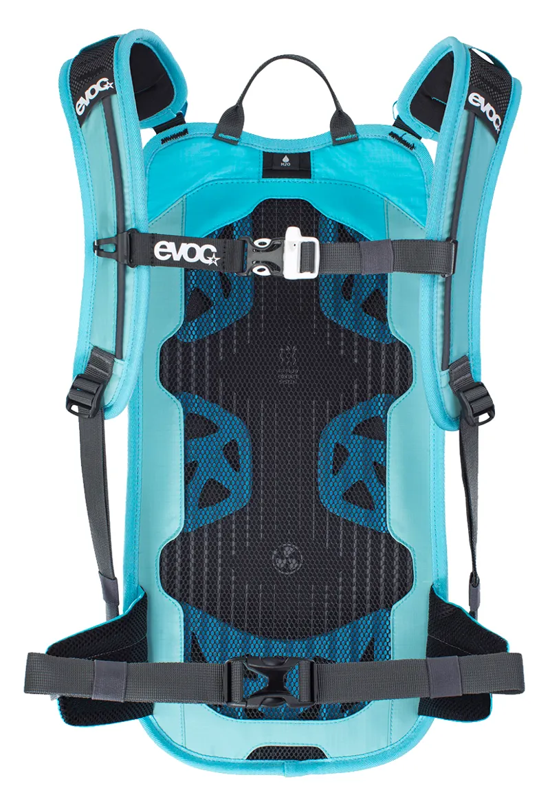 Evoc Stage 6L Performance Backpack Aqua Blue/Neon Blue-1