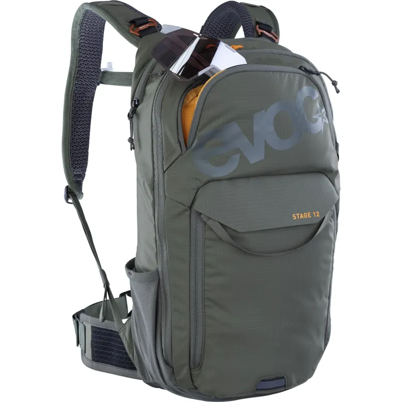 Evoc Stage Performance Backpack 12L Olive-2