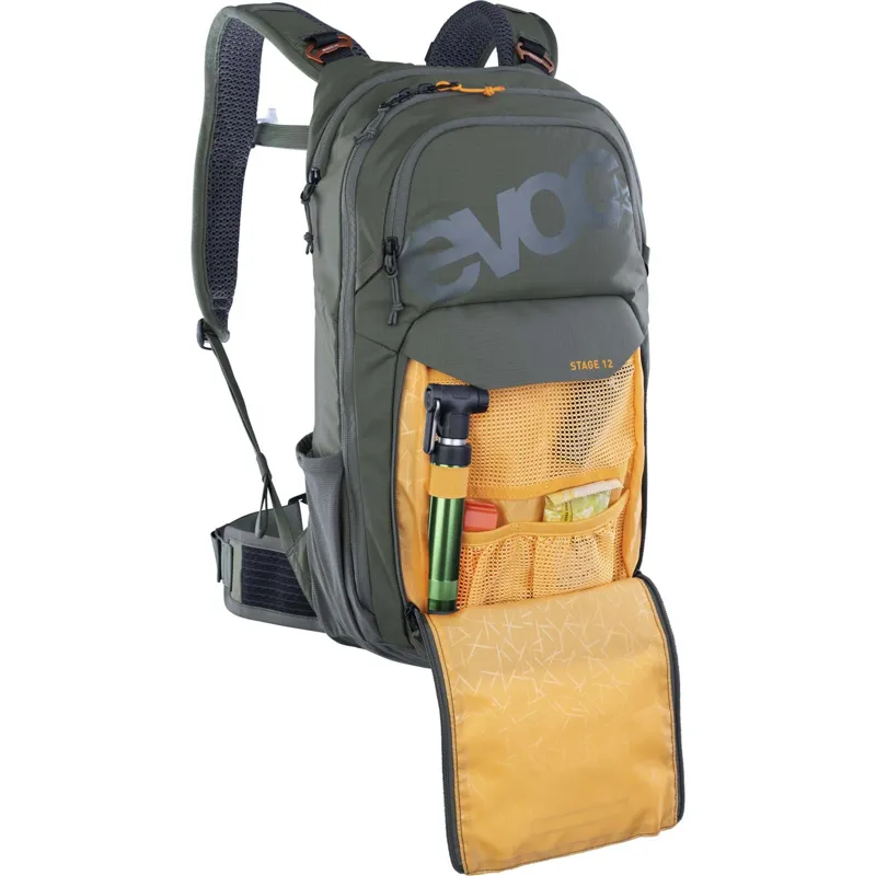 Evoc Stage Performance Backpack 12L Olive-4