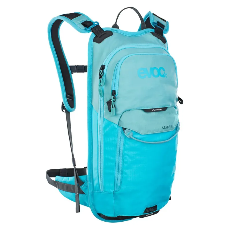 Evoc Stage Hydration Pack 6l + 2l Bladder AQUE BLUE/NEON BLUE