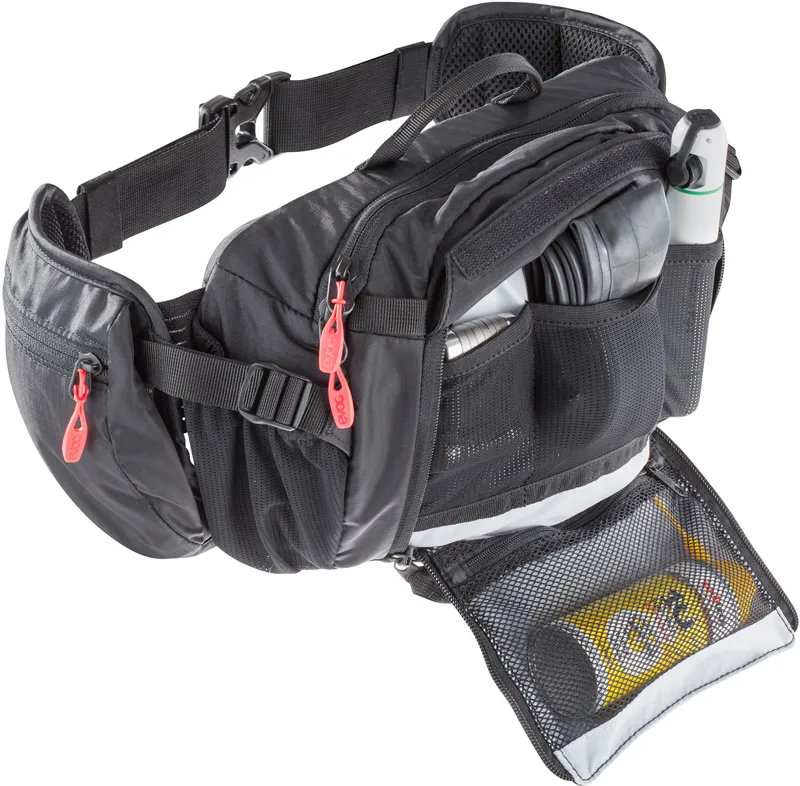 Evoc HipPack Race 3L Lumbar Pack Black/Red-1