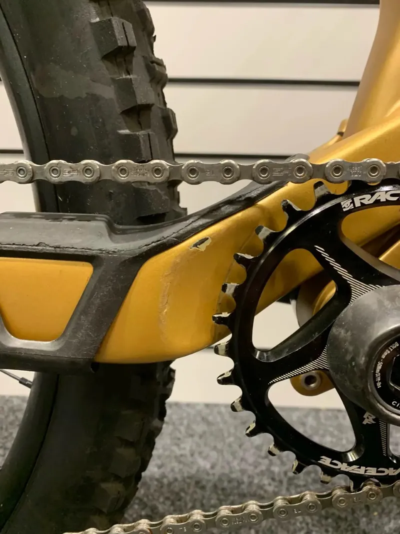 Ex Demo Orbea Rallon M-Team Medium Mountain Bike 2022 Gold-4