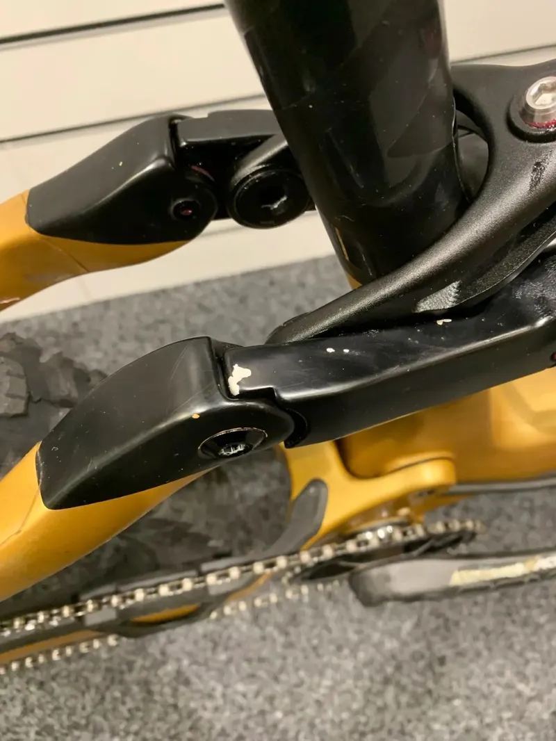 Ex Demo Orbea Rallon M-Team Medium Mountain Bike 2022 Gold-6