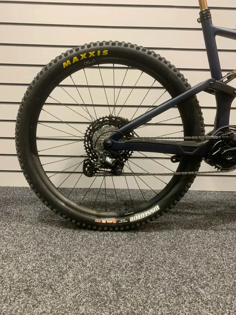 Ex Demo Orbea Rise M-Team Xl Electric Bike 2023 Custom Blue-2