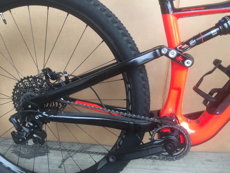Ex Demo Specialized Stumpjumper Expert Carbon 29er 2017 Small Red-2