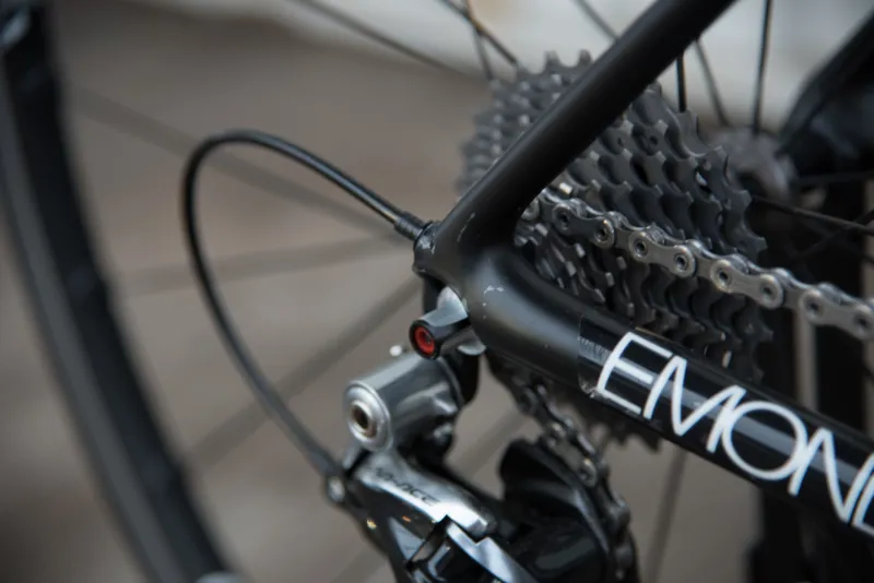 Ex Demo Trek Emonda SLR 8 H2 Road Bike 2015 50 Black/White/Gold-5