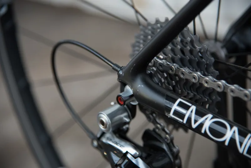 Ex Demo Trek Emonda SLR 8 H2 Road Bike 2015 50 Black/White/Gold-6