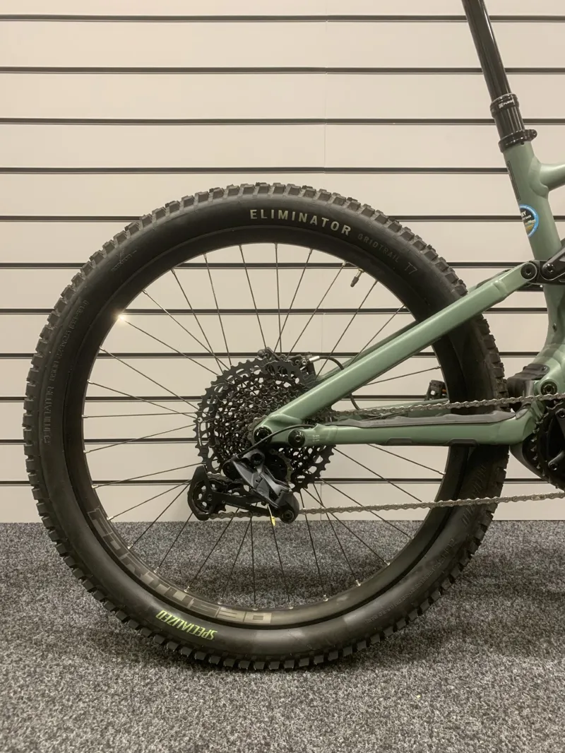 Ex Demo Specialized Levo Comp Alloy S5 Electric Bike 2022 Sage Green/Cool Grey/Black-2