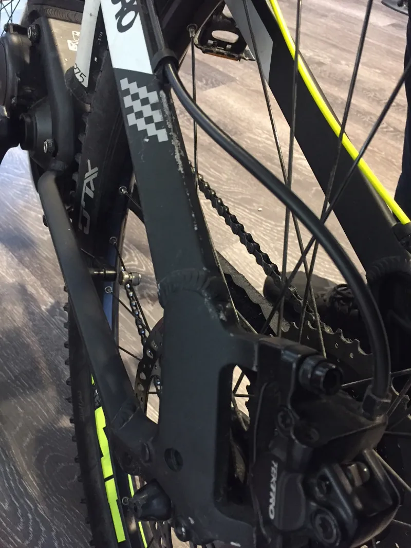 Ex Hire Haibike SDURO HardSeven 1.0 27.5 Electric Bike 2018 40cm Black-2