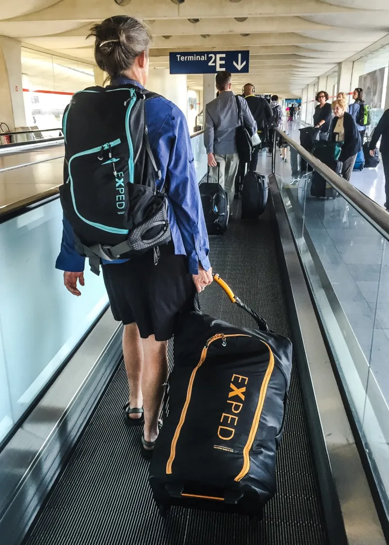 Exped Transfer Wheelie Bag Black-3