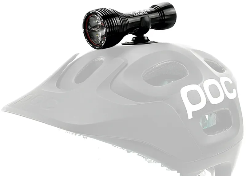 Exposure Diablo Mk9 Front Light with Helmet/Handlebar Mount Black-3