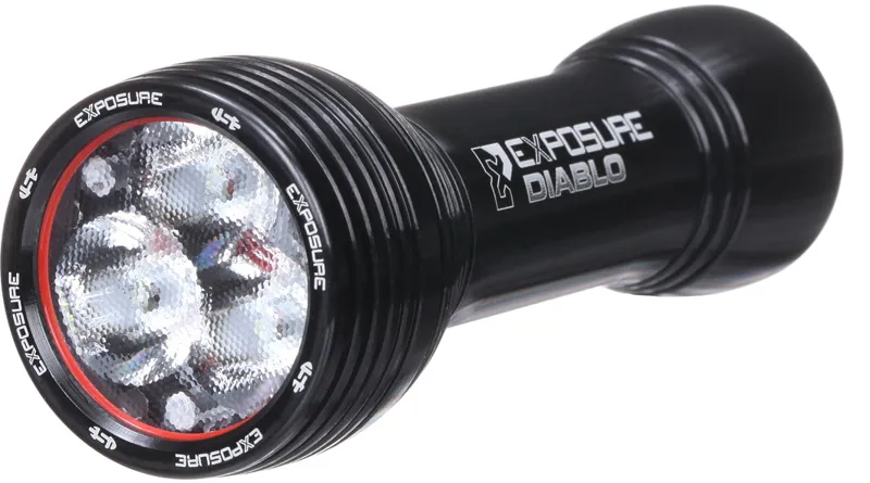 Exposure Diablo Mk9 Front Light with Helmet/Handlebar Mount Black