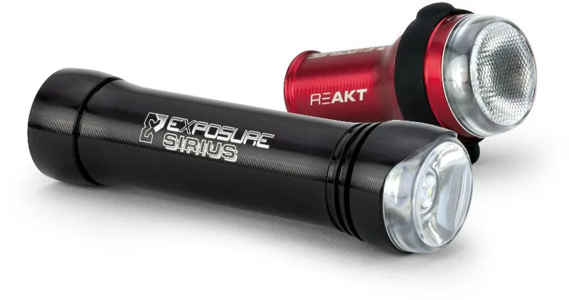 Exposure Sirius Mk7/TraceR Mk2 Light Set Black