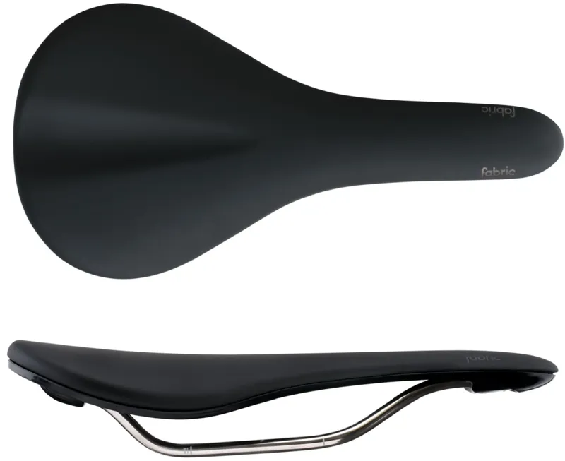 Fabric Scoop Flat Race Saddle Black
