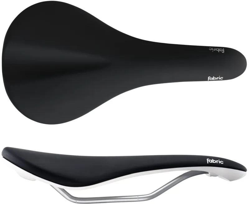 Fabric Scoop Shallow Elite Saddle Black/White