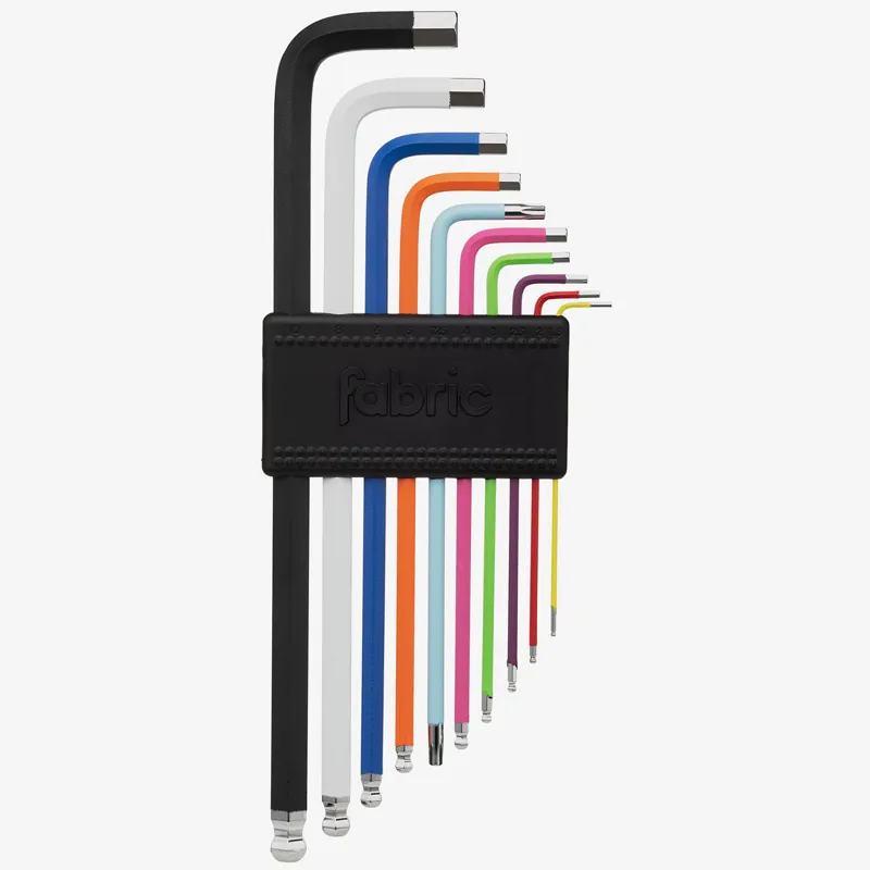 Fabric Hex Key Set Multi Colours