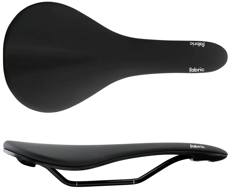 Fabric Scoop Sport Flat Saddle Black