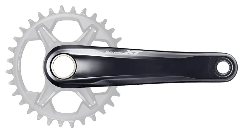 Shimano Deore XT FC-M8120 12 Speed 55mm Crankset without Ring Black