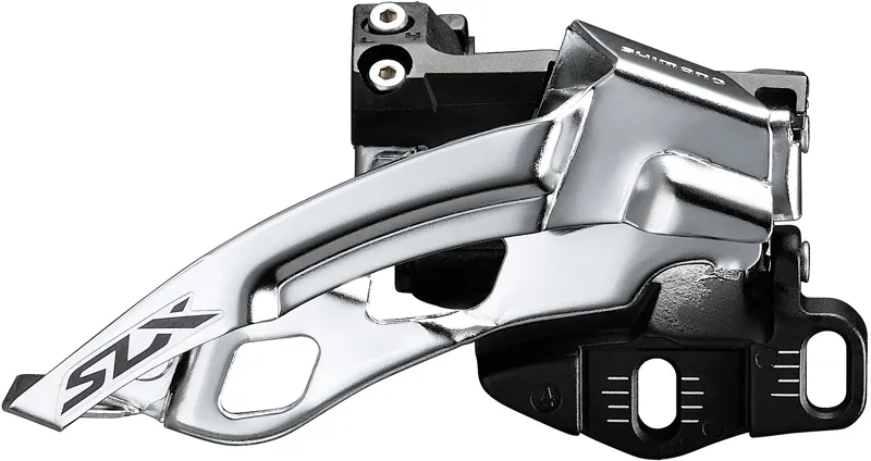 Shimano SLX M7005E 10 Speed Triple Front Derailleur Black