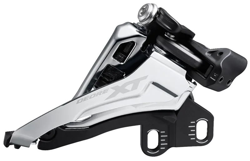 Shimano Deore XT M8100 12 Speed Double Front Derailleur Silver-1