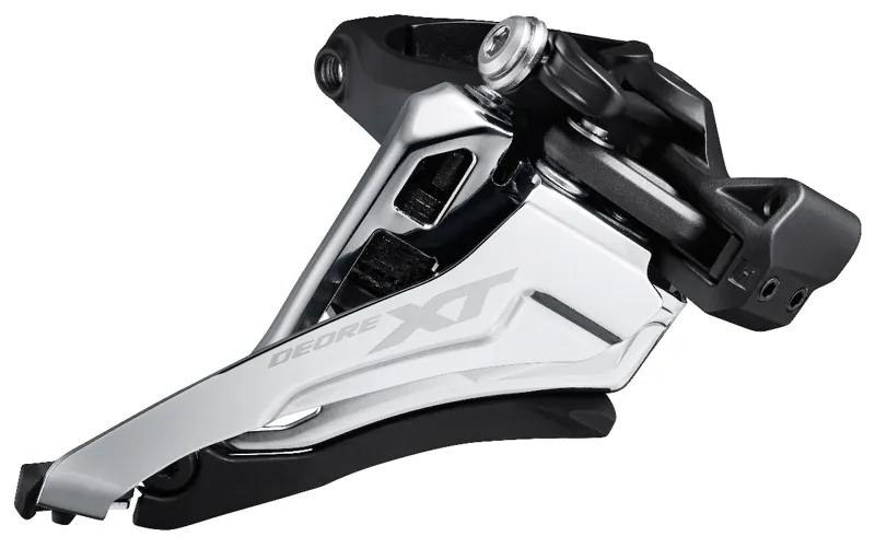 Shimano Deore XT M8100 12 Speed Double Front Derailleur Silver-2