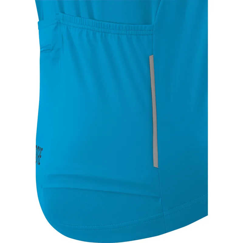 Gore C5 Optiline SS Jersey Dynamic Cyan/White-3