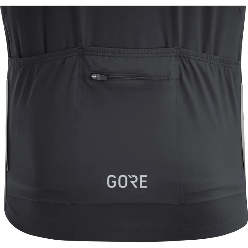 Gore C5 SS Jersey Black/Red-3