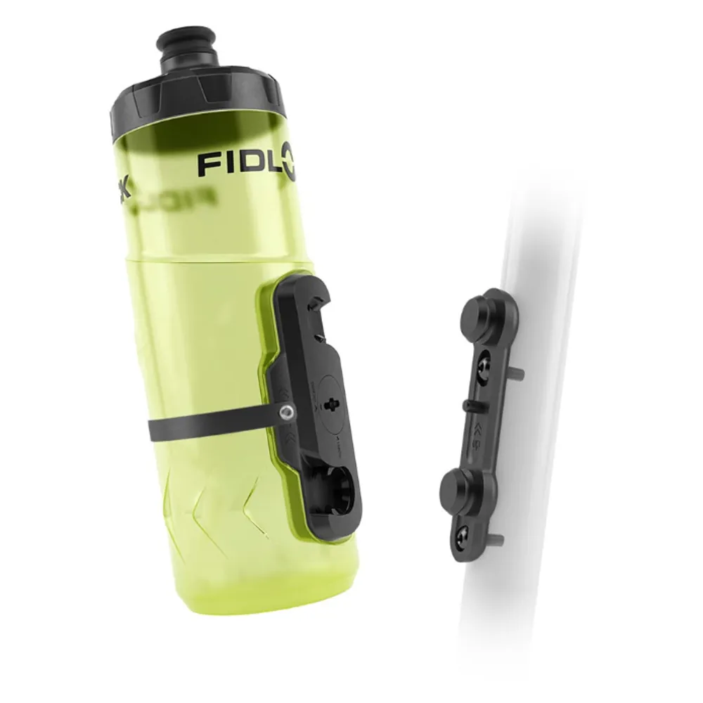 Fidlock Fidlock Twist Bottle and Bike Base Yellow 600ml