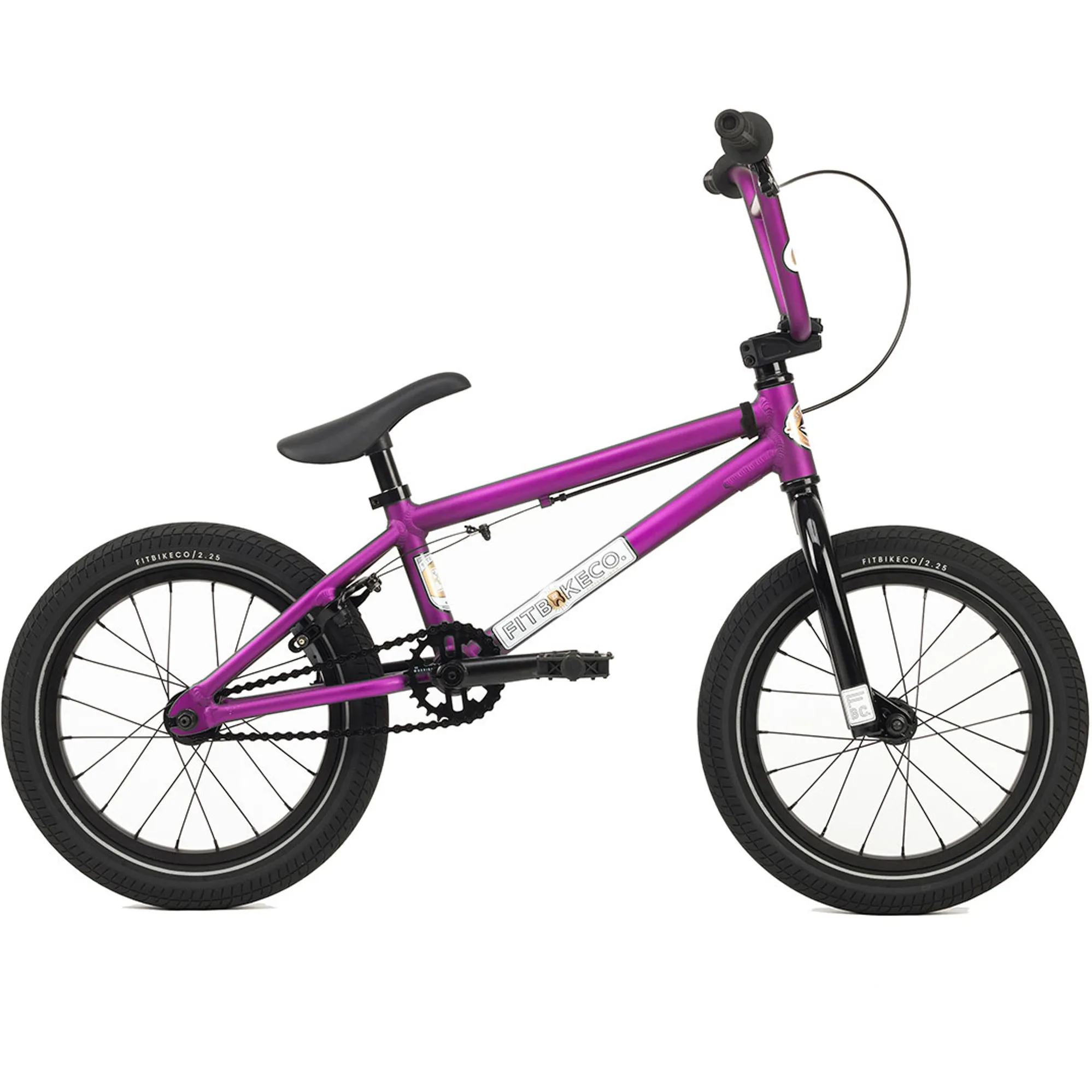 Fit Misfit 16 Fit Bike 16 Inch Fit Misfit 16 BMX Bike 2018 Plum