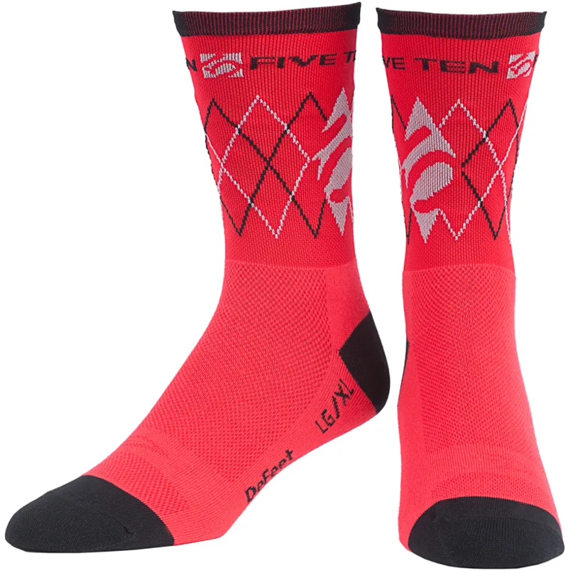 Five Ten Socks Red/Black
